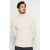 Pull homme ivoire, col roulé CASUAL FRIDAY