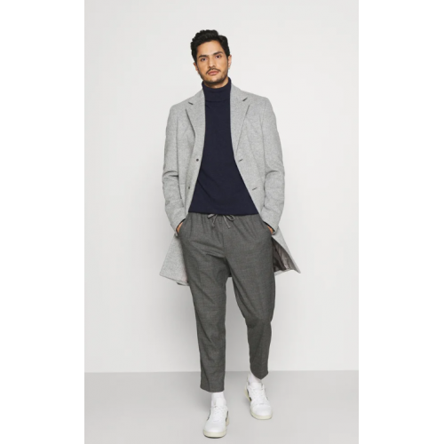 Pull homme marine, col roulé CASUAL FRIDAY