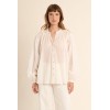 Blouse ETE en coton, col mao MOLLY BRACKEN