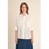 Chemise ETE en coton blanche, broderie anglaise MOLLY BRACKEN