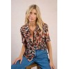 Chemisier ETE à imprimé animalier MOLLY BRACKEN