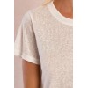 T-shirt ETE femme pailleté en semi-transparence MOLLY BRACKEN