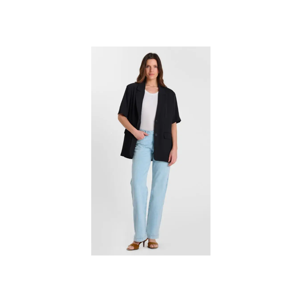 Veste ETE Mialy femme, noire LE TEMPS DES CERISES