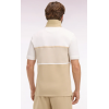 Maillot ETE à manches courtes beige à découpes et broderie