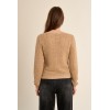 Cardigan ETE femme en maille, col rond MOLLY BRACKEN