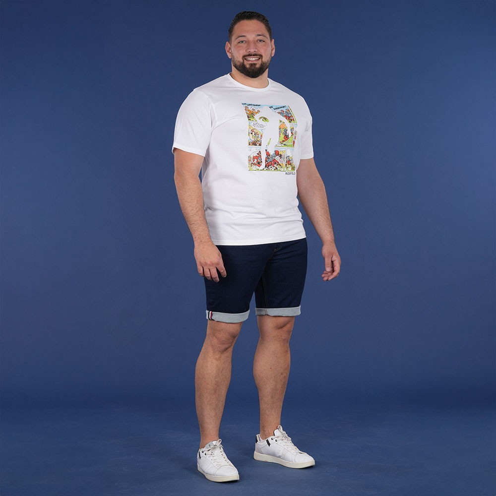 T-shirt ETE à manches courtes Ruckfield x Astérix blanc