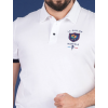 Polo blanc à manches courtes Ruckfield x Astérix