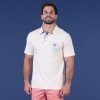 Polo à manches courtes blanc cassé Ruckfield Palm Beach