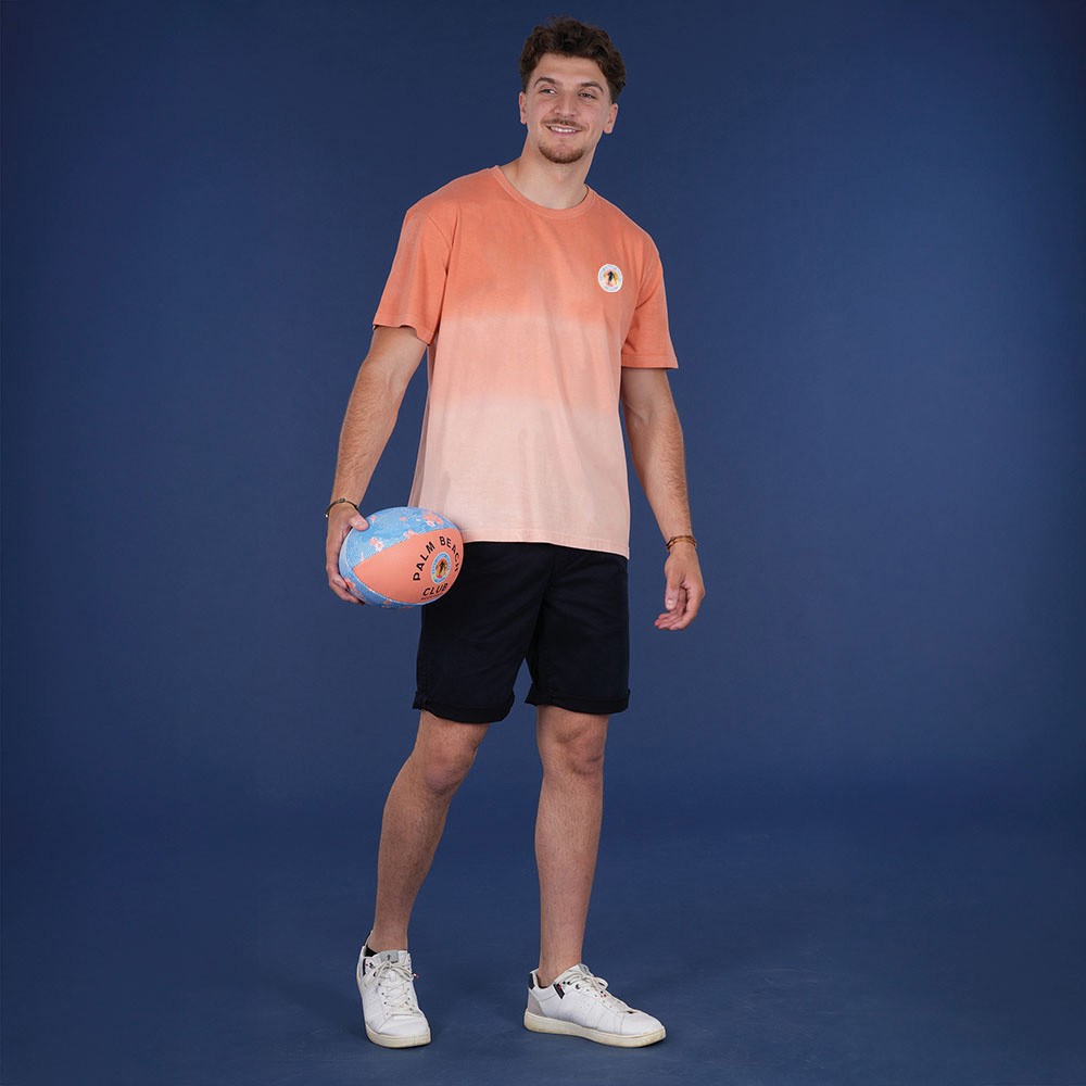 T-shirt ETE oversize Ruckfield Palm Beach saumon