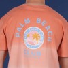 T-shirt ETE oversize Ruckfield Palm Beach saumon