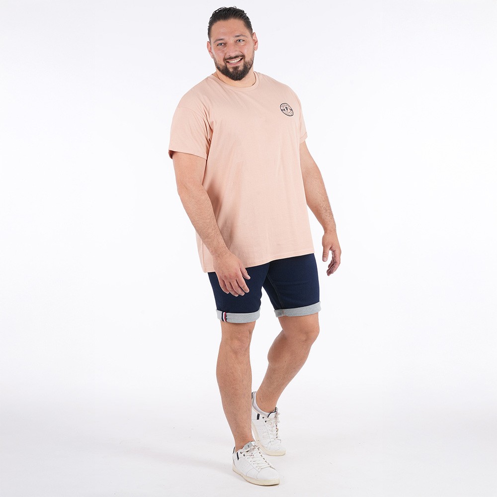 T-shirt oversize à manches courtes Ruckfield Flowers of Rugby abricot