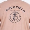 T-shirt oversize à manches courtes Ruckfield Flowers of Rugby abricot