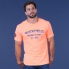 T-shirt ETE orange vif Ruckfield Maori Rugby