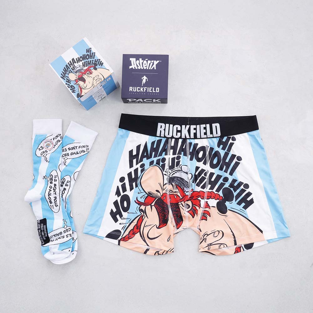 Pack boxer & chaussettes Ruckfield x Astérix