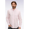 Chemise ETE en coton rose à rayures bâtons EDEN PARK