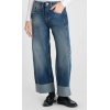 Jean femme regular loose Leal bleu N°3 LE TEMPS DES CERISES