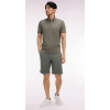 Bermuda ETE chino en gabardine stretch kaki EDEN PARK