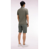Bermuda ETE chino en gabardine stretch kaki EDEN PARK