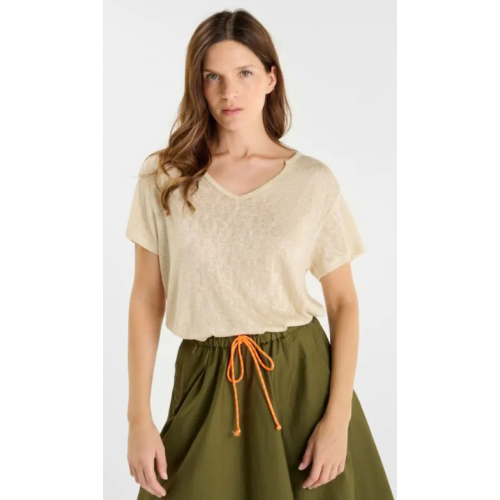 T-shirt ETE femme Rafa, beige LE TEMPS DES CERISES