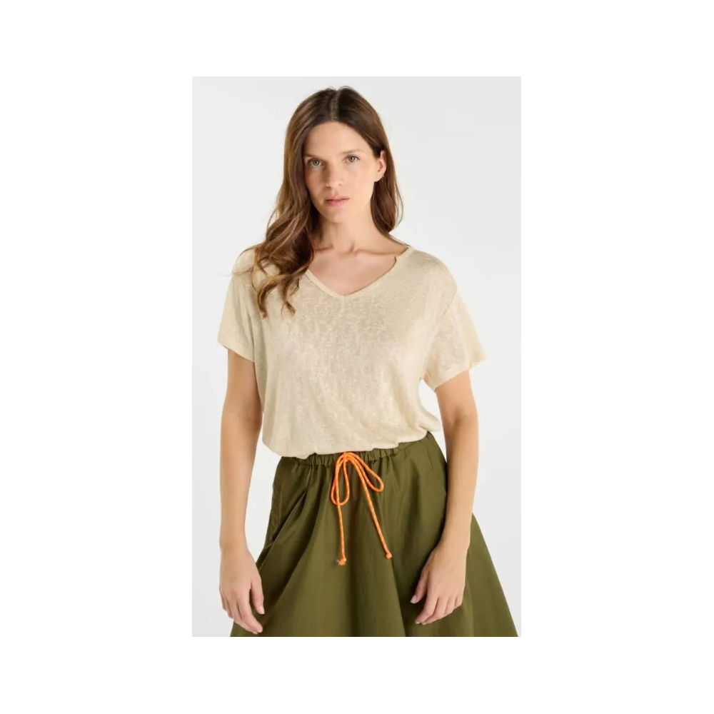 T-shirt ETE femme Rafa, beige LE TEMPS DES CERISES