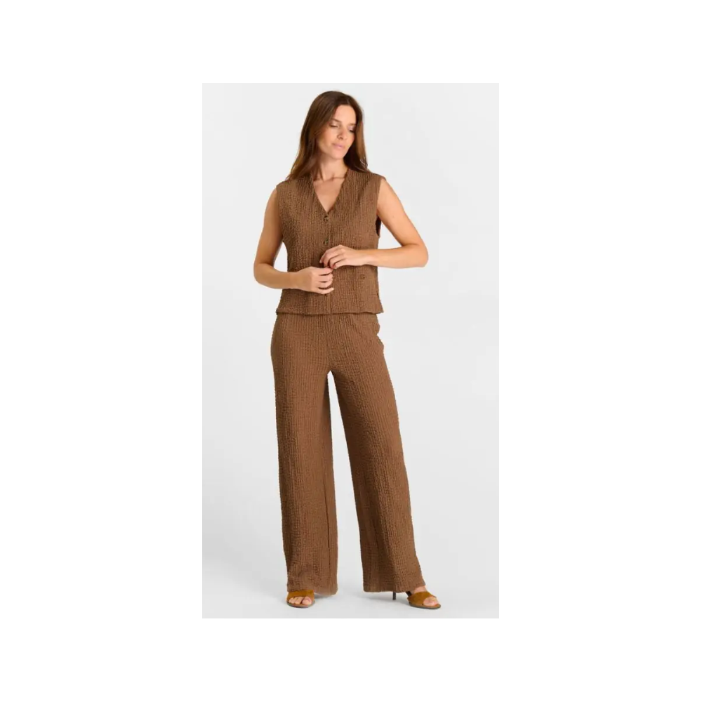Top ETE femme Tonya, marron LE TEMPS DES CERISES