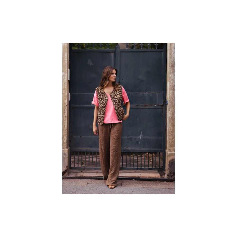 Pantalon ETE femme, Panty marron LE TEMPS DES CERISES
