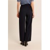 Pantalon HIVER femme, tailleur barrel marine MOLLY BRACKEN