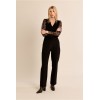Pull femme HIVER, manches dentelle noir MOLLY BRACKEN
