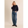Pull femme HIVER, en maille, irisé marine MOLLY BRACKEN