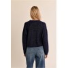 Pull femme HIVER, en maille, irisé marine MOLLY BRACKEN