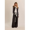 Gilet femme HIVER, droit sans manches anthracite MOLLY BRACKEN