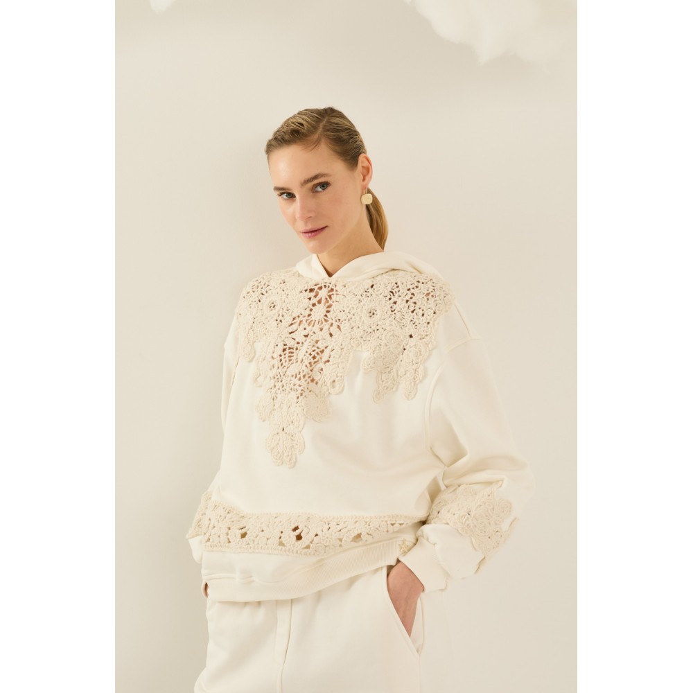 Sweat capuche femme hiver SOUVENIR