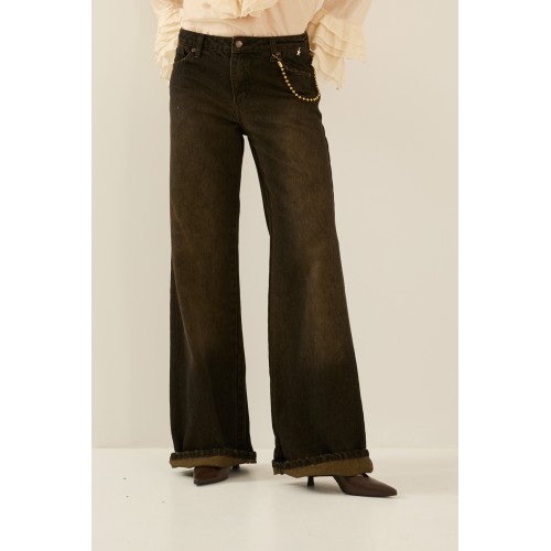 Jean femme choco vieilli SOUVENIR