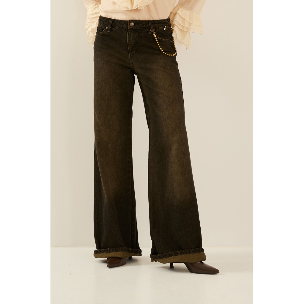 Jean femme choco vieilli SOUVENIR