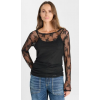Top HIVER Sophie, noir dentelle LE TEMPS DES CERISES