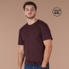 T-Shirt homme hiver bordeaux RUCKFIELD