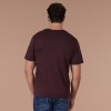 T-Shirt homme hiver bordeaux RUCKFIELD