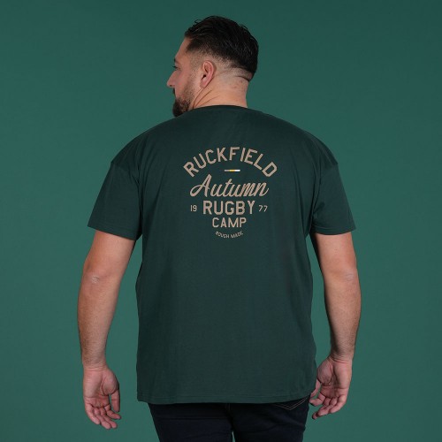 T-shirt hiver vert forêt homme RUCKFIELD