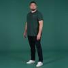 T-shirt hiver vert forêt homme RUCKFIELD