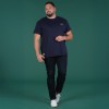 T-Shirt hiver homme marine RUCKFIELD