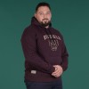 Sweat capuche homme hiver bordeaux RUCKFIELD