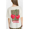 T-shirt HIVER femme Rocky, ivoire imprimé léopard LE TEMPS DES CERISES