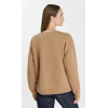 Sweat HIVER femme Lacet, camel LE TEMPS DES CERISES