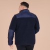 Polaire homme hiver bi-matière marine RUCKFIELD