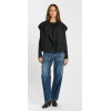 Veste HIVER femme Funi, sans manches noir tweed LE TEMPS DES CERISES