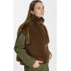 Gilet HIVER femme, marron réversible Fauve LE TEMPS DES CERISES