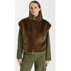 Gilet HIVER femme, marron réversible Fauve LE TEMPS DES CERISES