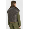 Gilet HIVER femme, marron réversible Fauve LE TEMPS DES CERISES