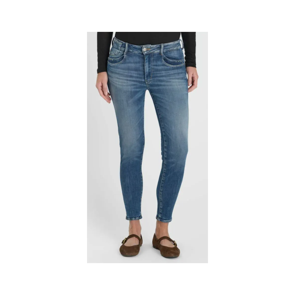 Jeans femme, pulp slim Myr bleu moyen LE TEMPS DES CERISES