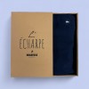 Coffret écharpe homme marine RUCKFIELD